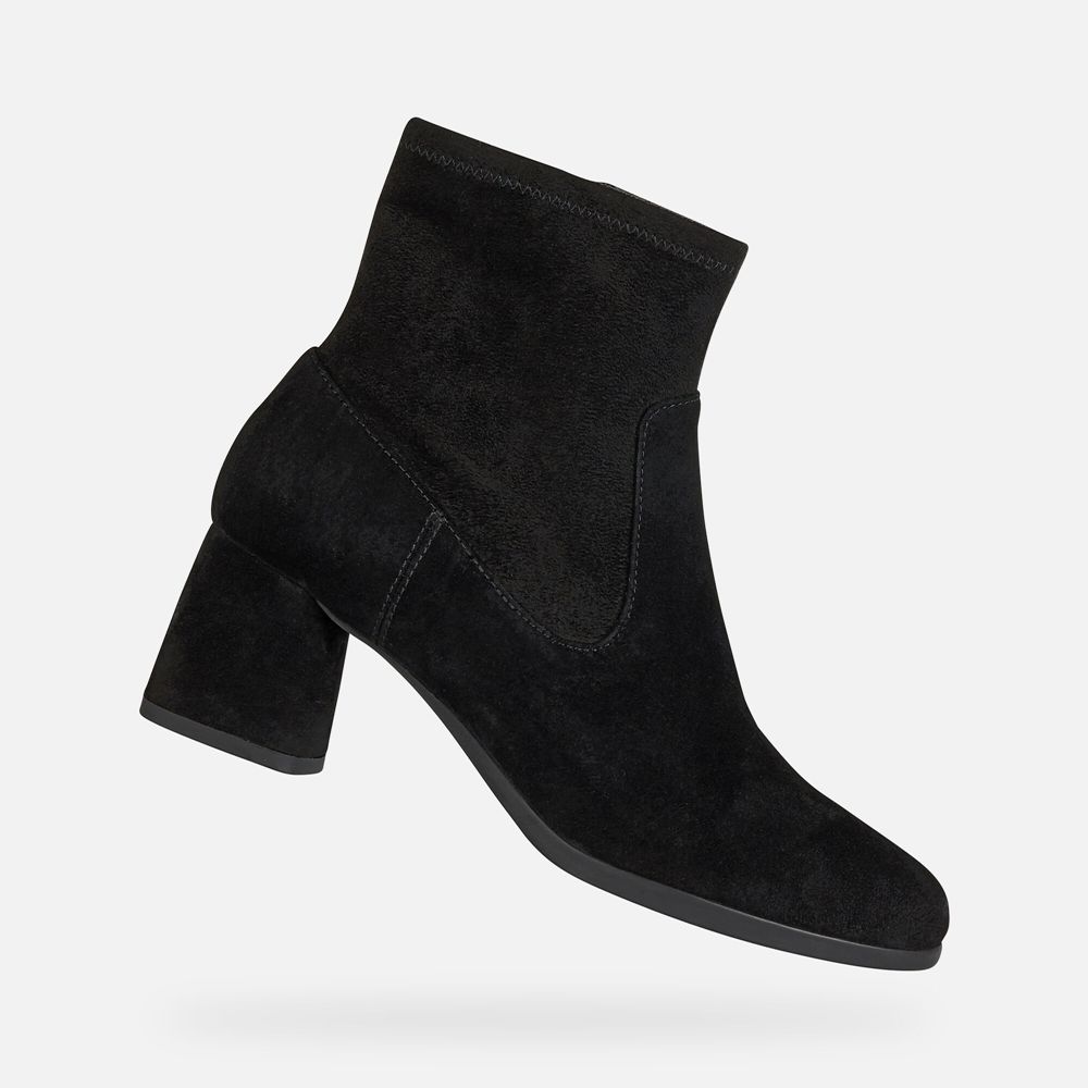 Geox Bayan Ankle Bot Siyah - Calinda Mid - CVF-970163